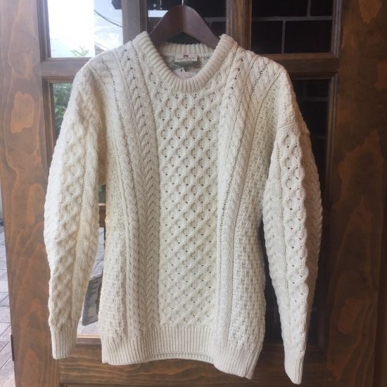 CARRAIG DONN(キャレイグドン) / トラディショナルアランセーター ナチュラル