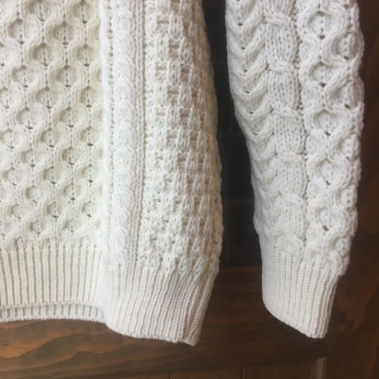 CARRAIG DONN(キャレイグドン) / トラディショナルアランセーター ナチュラル