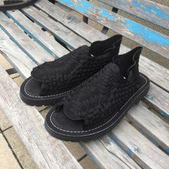 Chubasco (チュバスコ)/ アズテックサンダル ブラック
