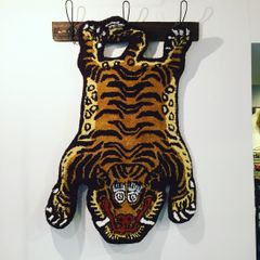【GAIJIN MADE チベタンタイガーラグ Mサイズ】