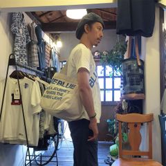 BLUE BLUE(ブルーブルー) / ニュースペーパーバッグ