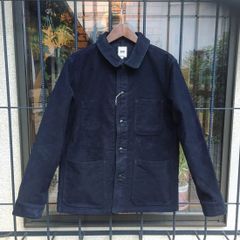 エフオービーファクトリー FOB FACTORY / フレンチモールスキンジャケット ネイビー