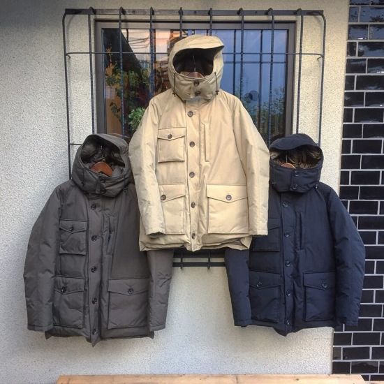 ZANTER JAPAN (ザンタージャパン) ダウンパーカー カーキ
