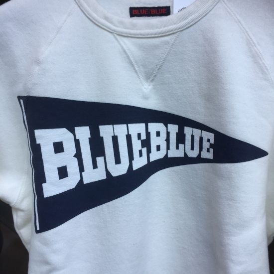BLUE BLUE (ブルーブルー) / ペナントクルースウェット  ホワイト