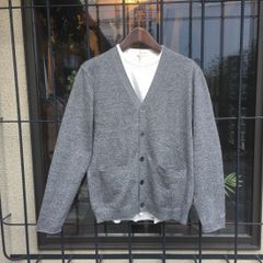 ハリウッドランチマーケット H.R.MARKET / ソフトコットンHエンブロイダリーセーターカーディガン C GREY