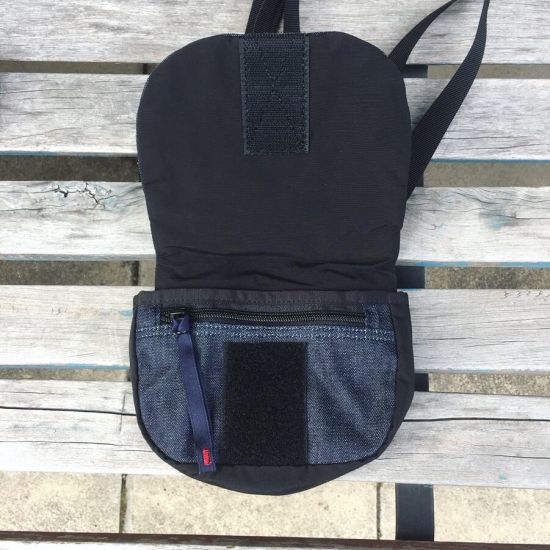 Mt.Rainier Design × BLUE BLUE / デニムコンビウォレットポーチ