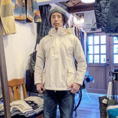 BLUE BLUE / バウンスウェザーサルベージパーカ