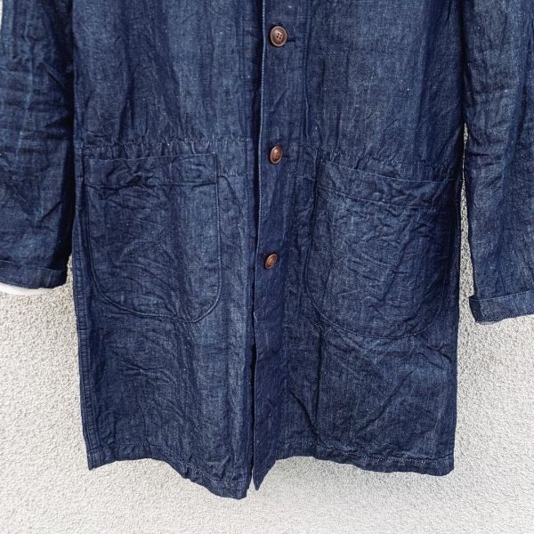 JAPAN BLUE JEANS / Wanderer Coat  コットンリネンデニム