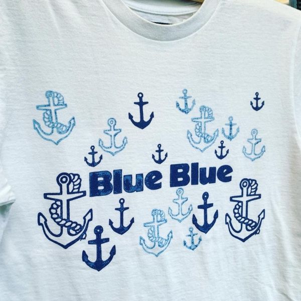BLUE BLUE / アンカーフェスTシャツ ホワイト