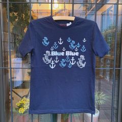 BLUE BLUE / アンカーフェスTシャツ ネイビー