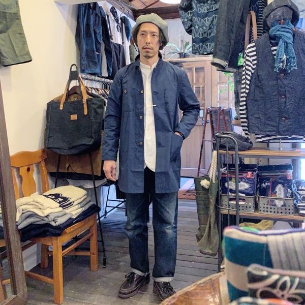 FIVE BROTHER / ナイロンエンジニアコート ネイビー
