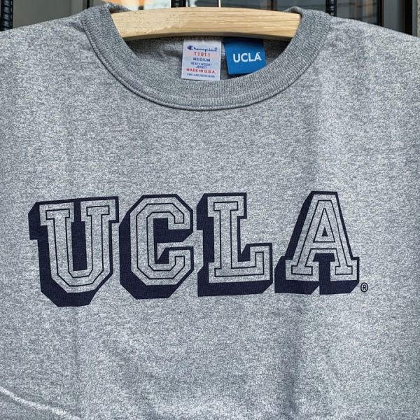 Champion / T1011 - UCLA Tシャツ ヘザーグレー