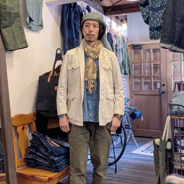 JAPAN BLUE JEANS / メトロフィールドジャケット ナチュラル