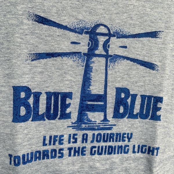 BLUE BLUE / BB ライトハウスTシャツ グレー