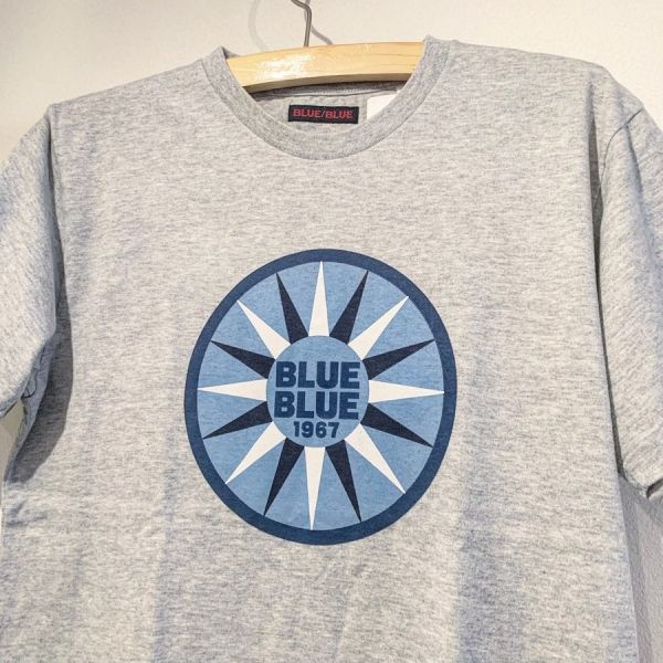 BLUE BLUE / コンパンスTシャツ グレー