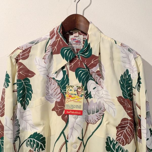 デューク・カハナモク / DUKE KAHANAMOKU(SPECIAL EDITION) / MONSTERA L/S クリーム
