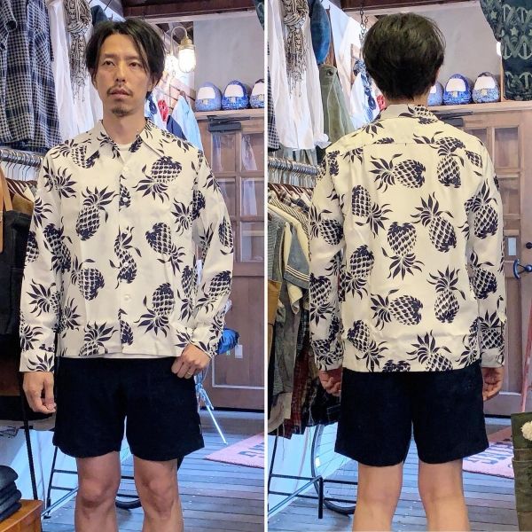デューク・カハナモク / DUKE KAHANAMOKU (SPECHAL EDITION) / DUKE’s PINEAPPLE L/S ホワイト