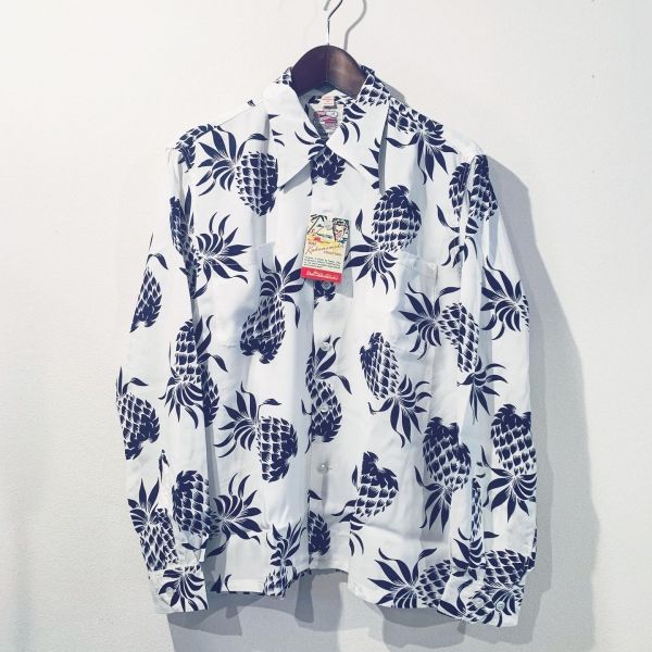 デューク・カハナモク / DUKE KAHANAMOKU (SPECHAL EDITION) / DUKE’s PINEAPPLE L/S ホワイト