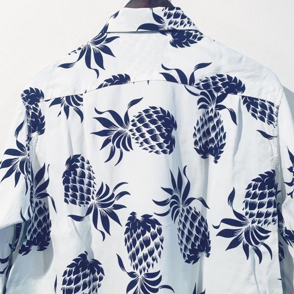 デューク・カハナモク / DUKE KAHANAMOKU (SPECHAL EDITION) / DUKE’s PINEAPPLE L/S ホワイト