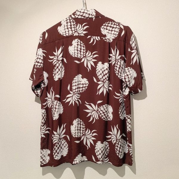 デューク・カハナモク / DUKE KAHANAMOKU (SPECIAL EDITION) アロハシャツ/ DUKE’S PINEAPPLE S/S ブラウン