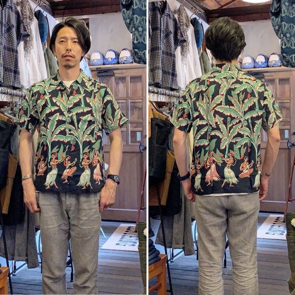 サンサーフ アロハシャツ / SUN SURF SPECIAL EDITION / BANANA TREES ブラック
