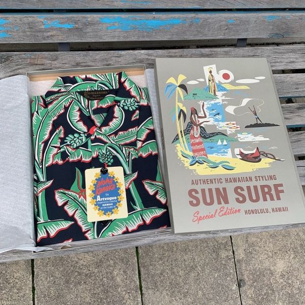 サンサーフ アロハシャツ / SUN SURF SPECIAL EDITION / BANANA TREES ブラック
