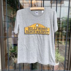 HOLLYWOOD RANCH MARKET ハリウッドランチマーケット / WOOD PLATE TEE グレー