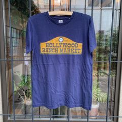HOLLYWOOD RANCH MARKET ハリウッドランチマーケット/ WOOD PLATE TEE ネイビー