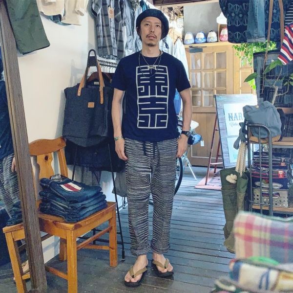 GAIJIN MADE / ハンドウウーブン メランジパンツ