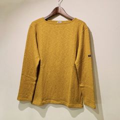 ティージー Tieasy / オリジナルボートネックシャツ カラシ