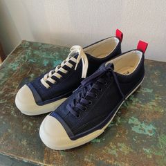 MOONSTER × BLUE BLUE / リップストップジムコートシューズ インディゴ