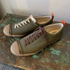 MOONSTER × BLUE BLUE / リップストップジムコートシューズ オリーブ