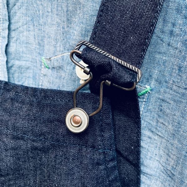 エフオービーファクトリー FOB FACTORY / デニムオーバーオール インディゴ