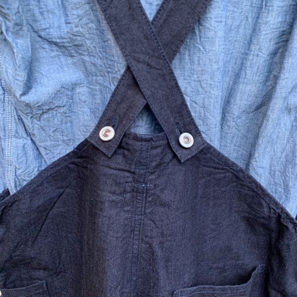 エフオービーファクトリー FOB FACTORY / デニムオーバーオール インディゴ