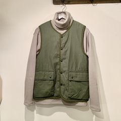 ハリウッドランチマーケット HOLLYWOOD RANCH MARKET / バックサテンライニングボアベスト オリーブ