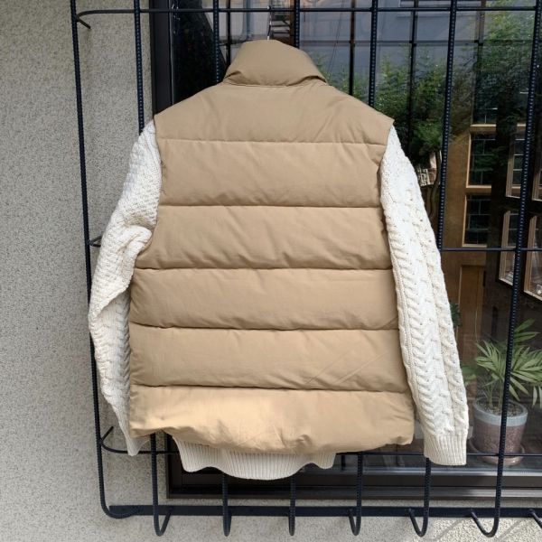 マウントレイニアデザイン Mt.RAINIER DESIGN / オリジナルリバーシブルダウンベスト カーキ