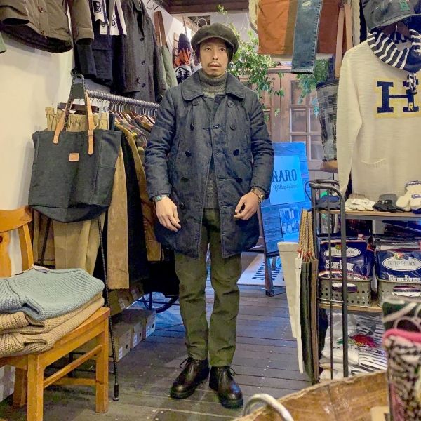JAPAN BLUE JEANS / デニムピーコート