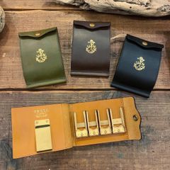 VASCO / LEATHER NAVAL MONEY CLIP