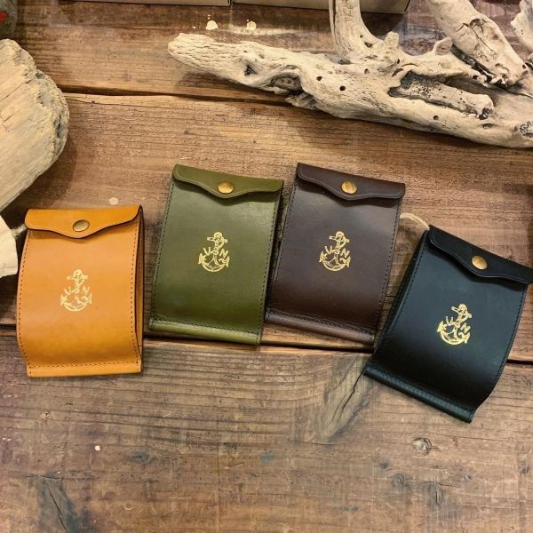 VASCO / LEATHER NAVAL MONEY CLIP