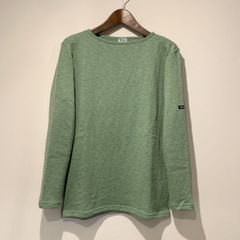 ティージー / Tieasy / オリジナルボートネックシャツ PEAL GREEN