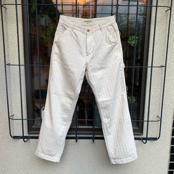 エフオービーファクトリー / FOB FACTORY / HBT PAINTER PANTS-ECRU