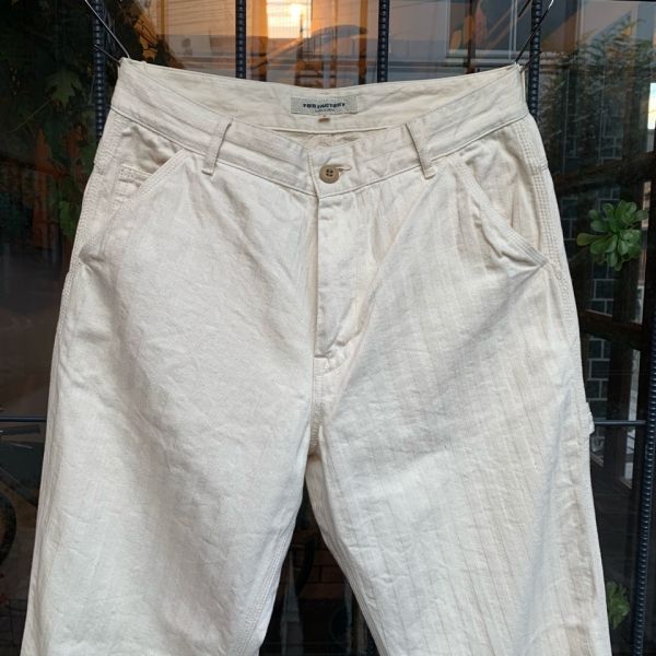 エフオービーファクトリー / FOB FACTORY / HBT PAINTER PANTS-ECRU