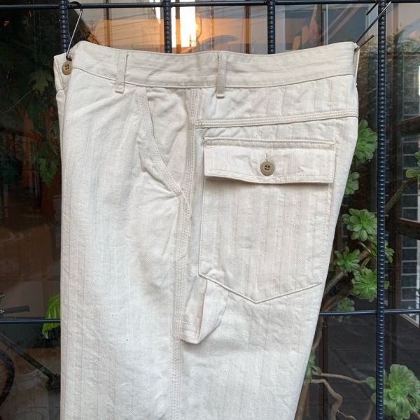 エフオービーファクトリー / FOB FACTORY / HBT PAINTER PANTS-ECRU