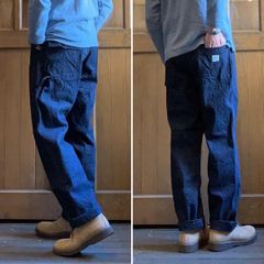 エフオービーファクトリー / FOB FACTORY / 888 PAINTER PANTS デニムペインターパンツ