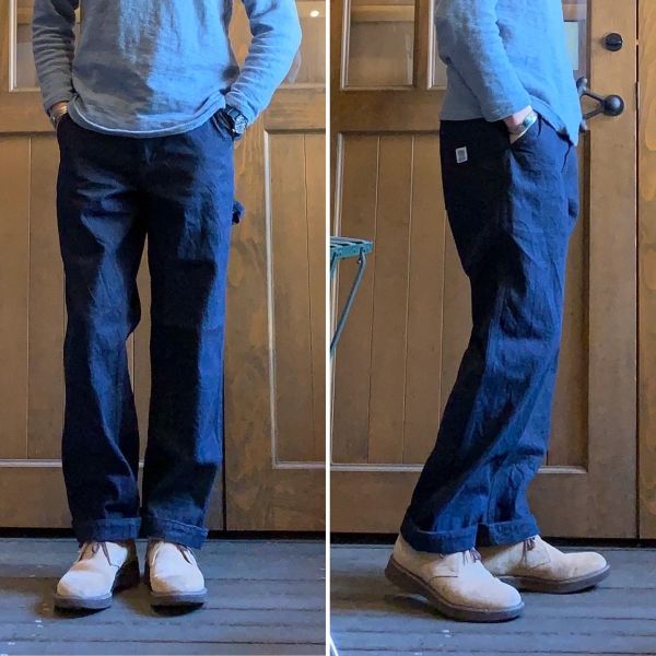 エフオービーファクトリー / FOB FACTORY / 888 PAINTER PANTS デニムペインターパンツ