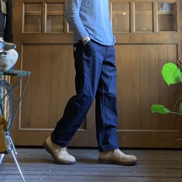 エフオービーファクトリー / FOB FACTORY / 888 PAINTER PANTS デニムペインターパンツ