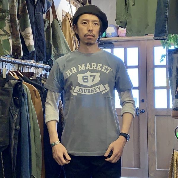 ハリウッドランチマーケット / HOLLYWOOD RANCH MARKET / カレッジリボンTシャツ