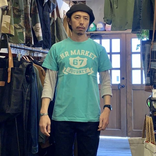 ハリウッドランチマーケット / HOLLYWOOD RANCH MARKET / カレッジリボンTシャツ