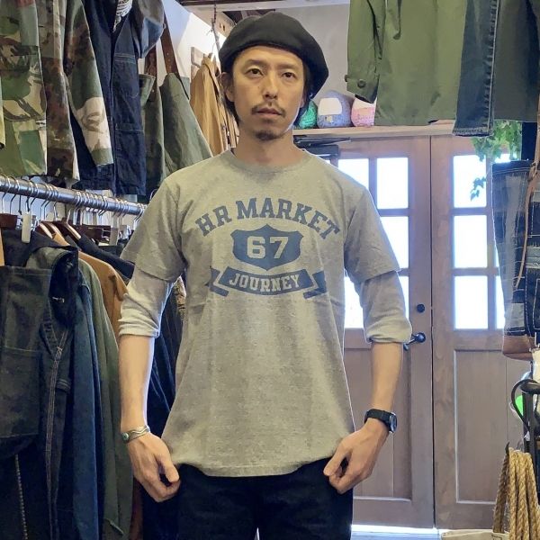 ハリウッドランチマーケット / HOLLYWOOD RANCH MARKET / カレッジリボンTシャツ