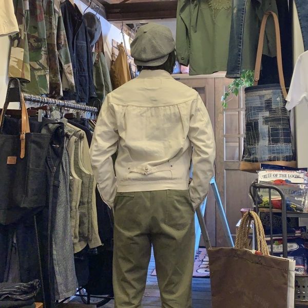 スティーブンソンオーバーオーバーオール / Stevenson Overall Co / Saddle Horn Type ? / アイボリー